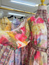Floral Button Down Long Maxi Dress